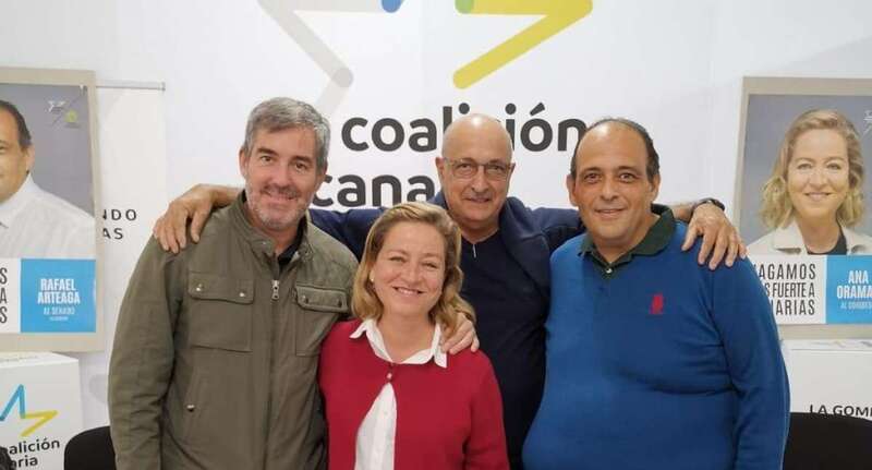 Miembros de la formación nacionalista (Foto TA)